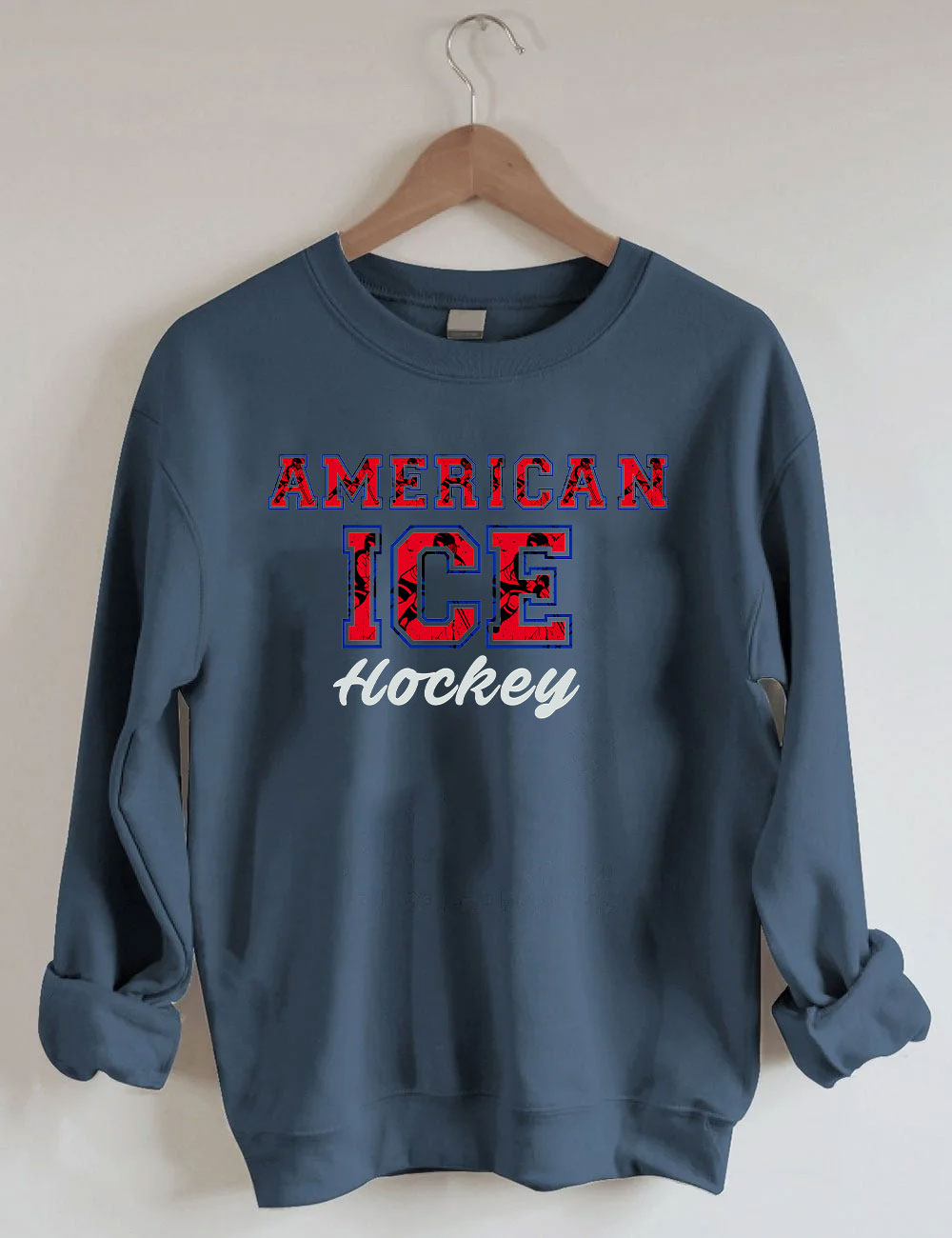 American Ice Hockey Custom Sweatshirt