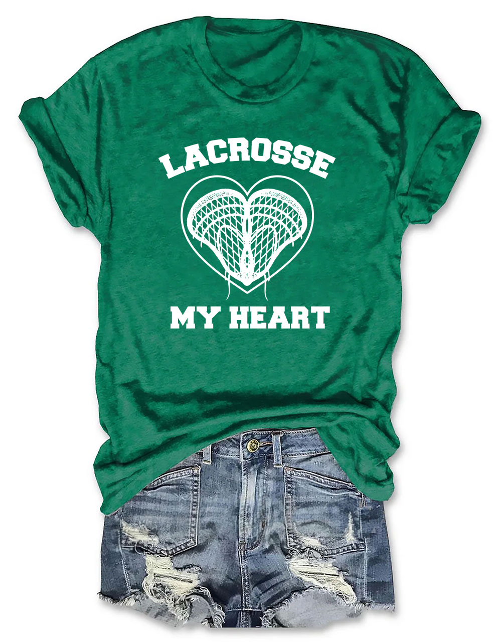 Lacrosse My Heart T-shirt