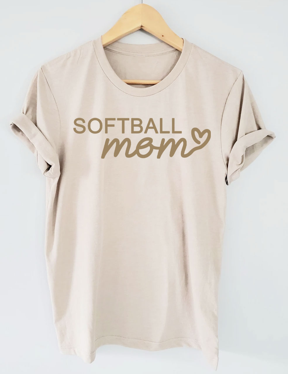 Custom Softball Mom T-Shirt