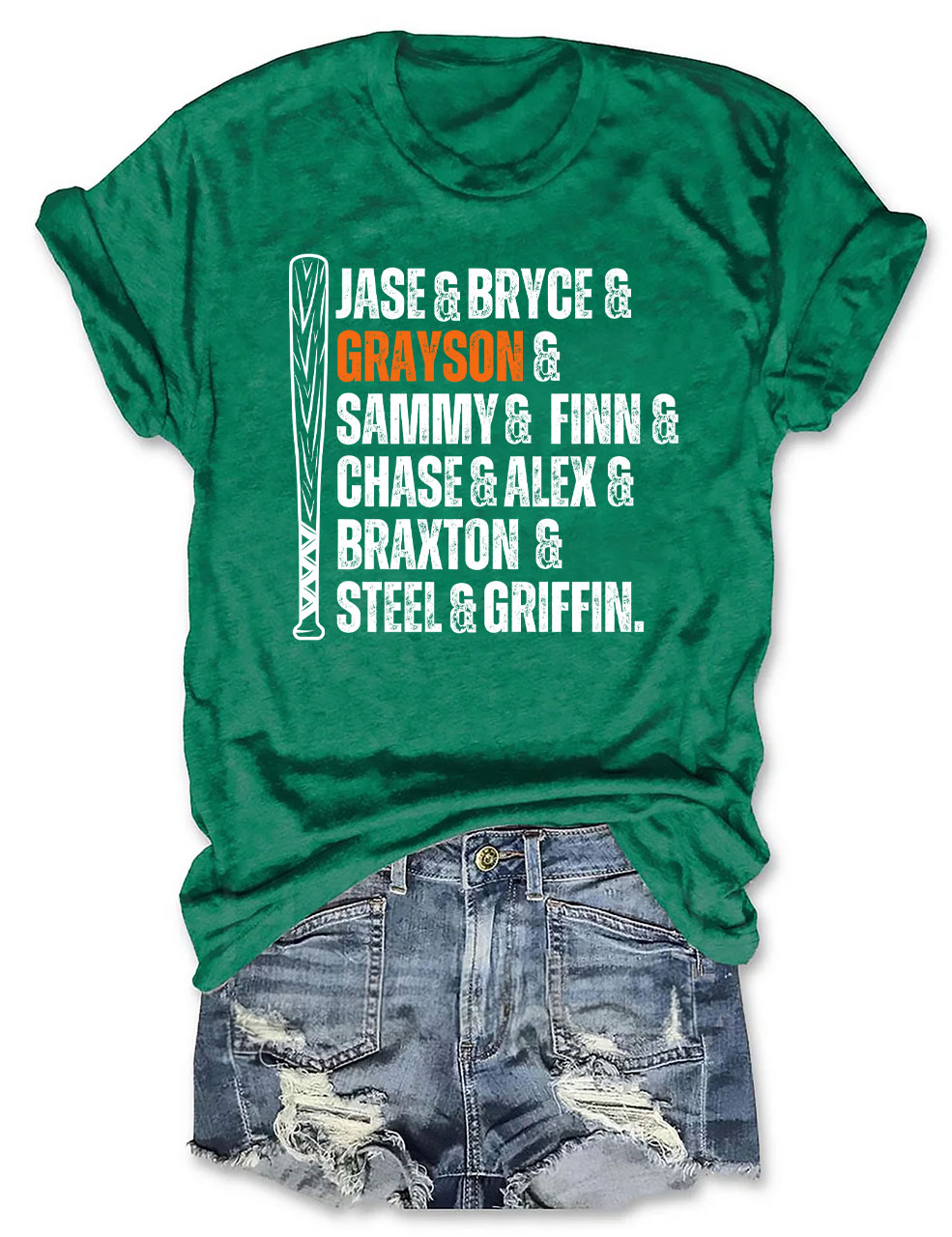 Custom Baseball Team Names  T-Shirt