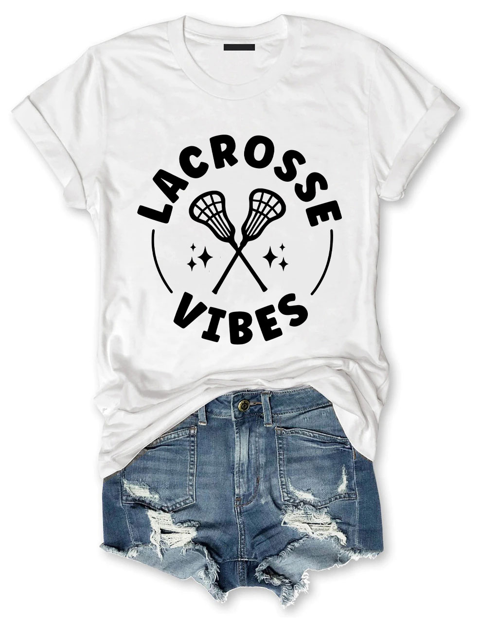 Lacrosse Vibes Funny T-shirt