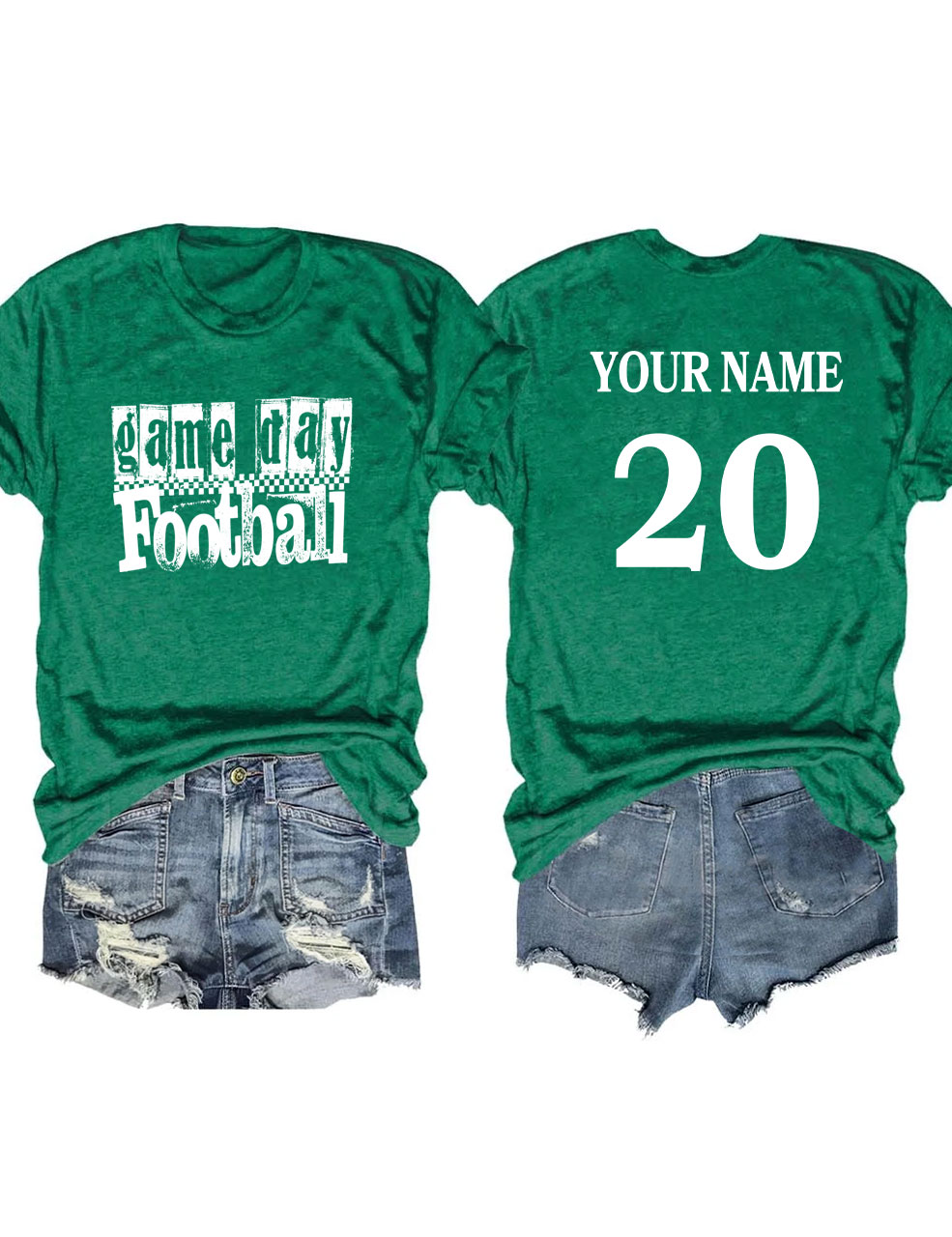 Game Day Custom Football T-shirt