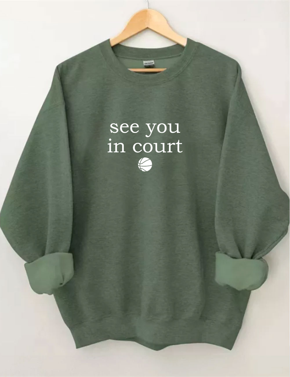 See You In Court Funny Basketball Sweatshirt