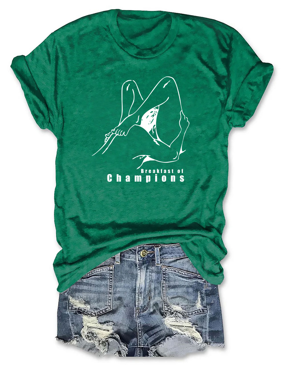 Breakfast of Champions S*x Funny T-Shirt