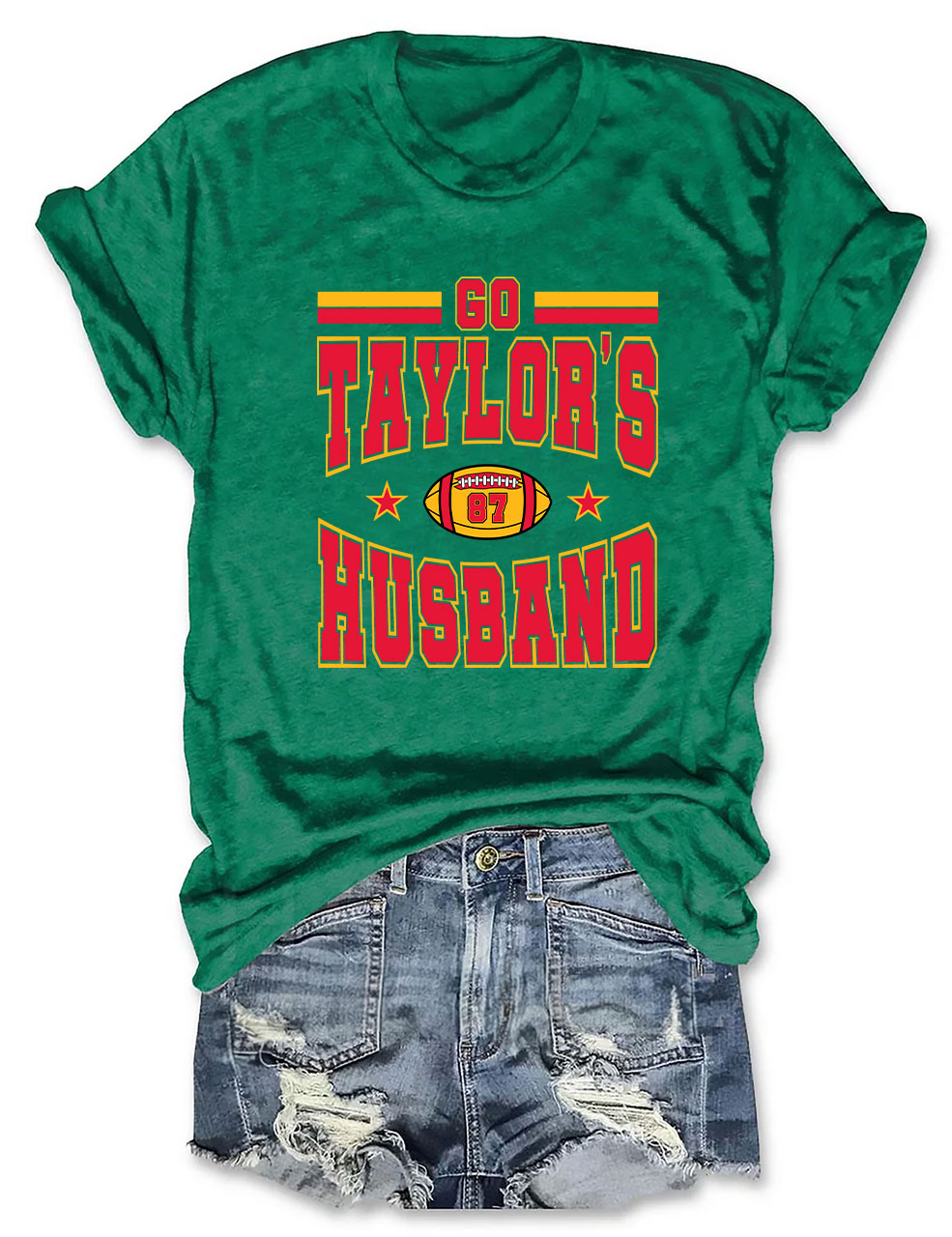 Go Taylor's Husband  Kansas City Football T-Shirt