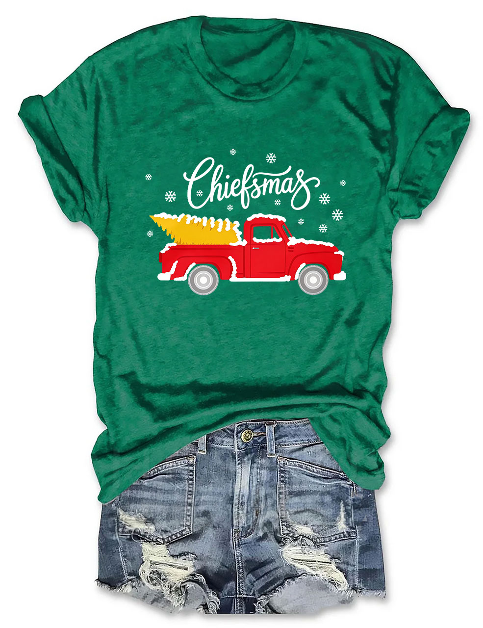  Kansas City Game Day Christmas Football T-Shirt