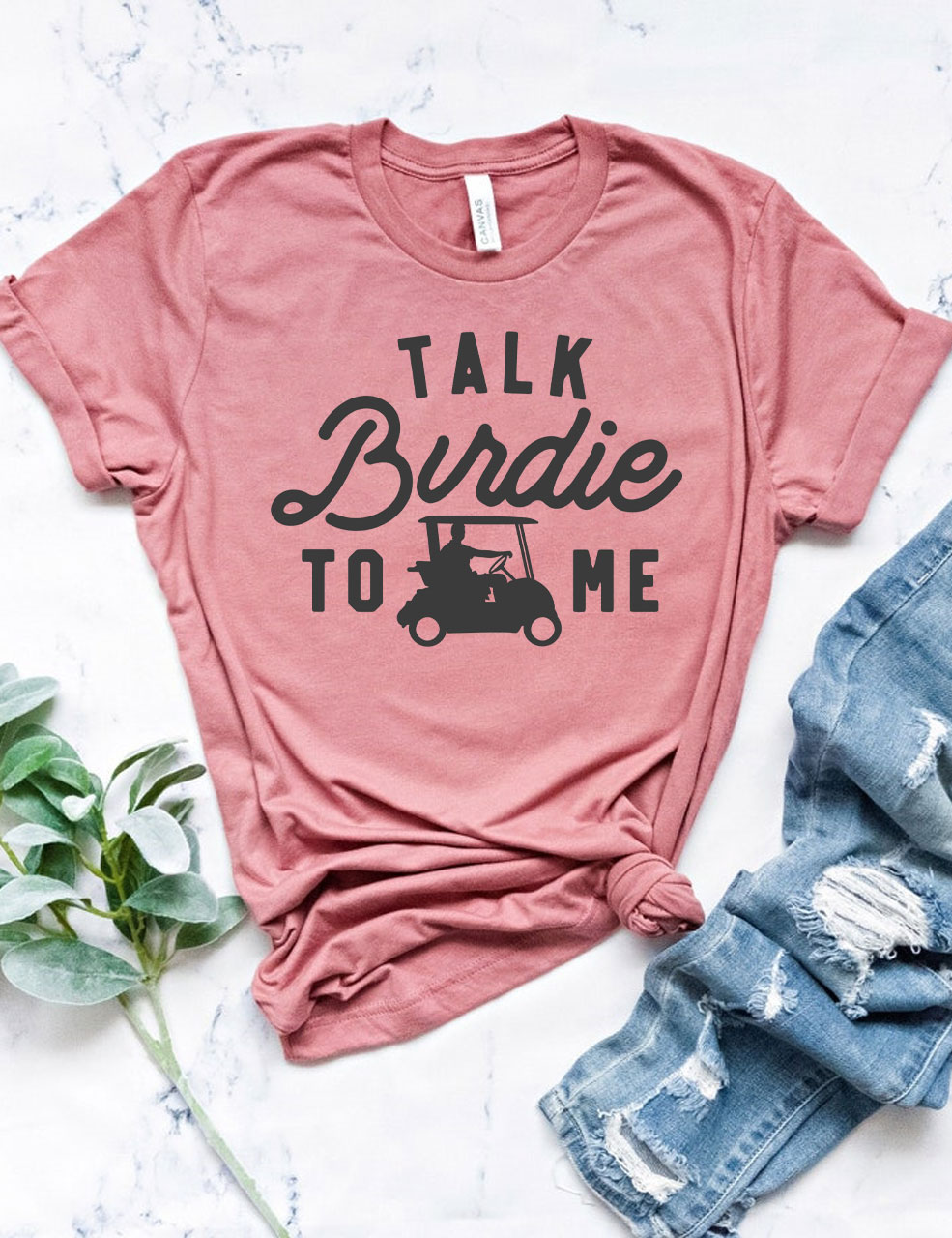 Talk Birdie To Me Golf T-shirt