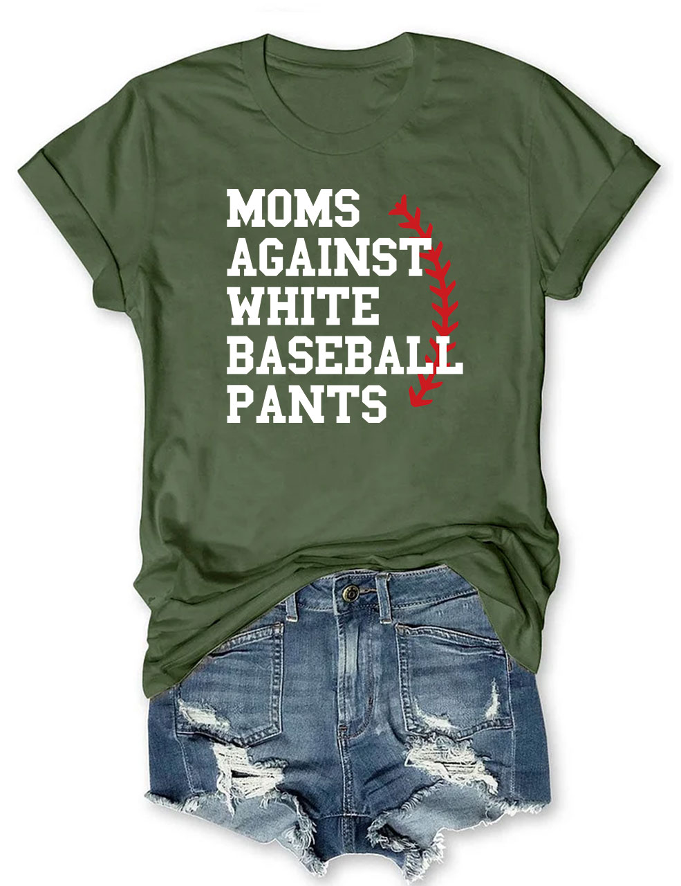 Funny Baseball Mom T-shirt