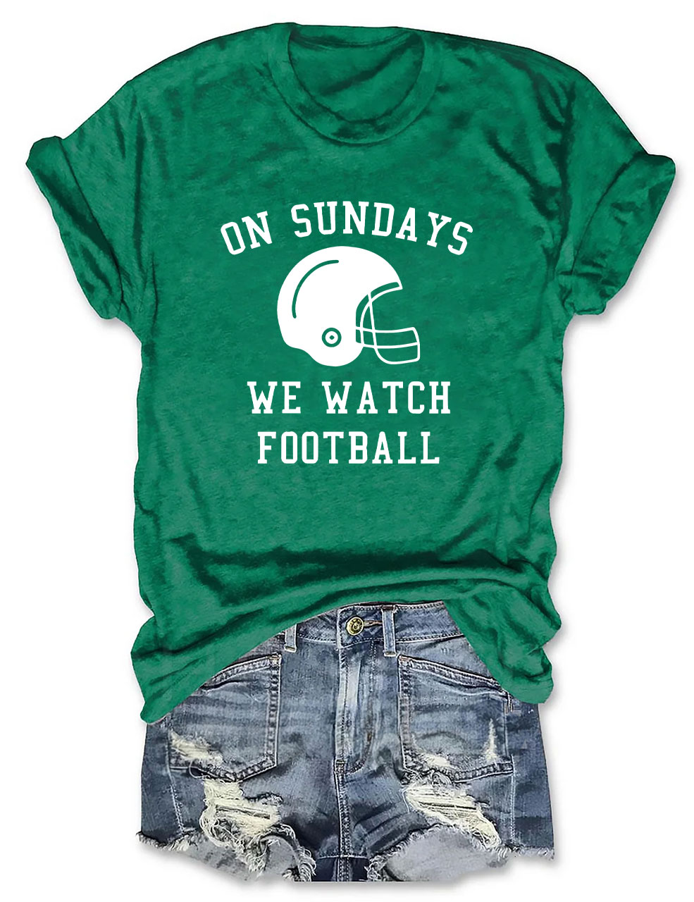 On Sundays We Watch Football T-Shirt