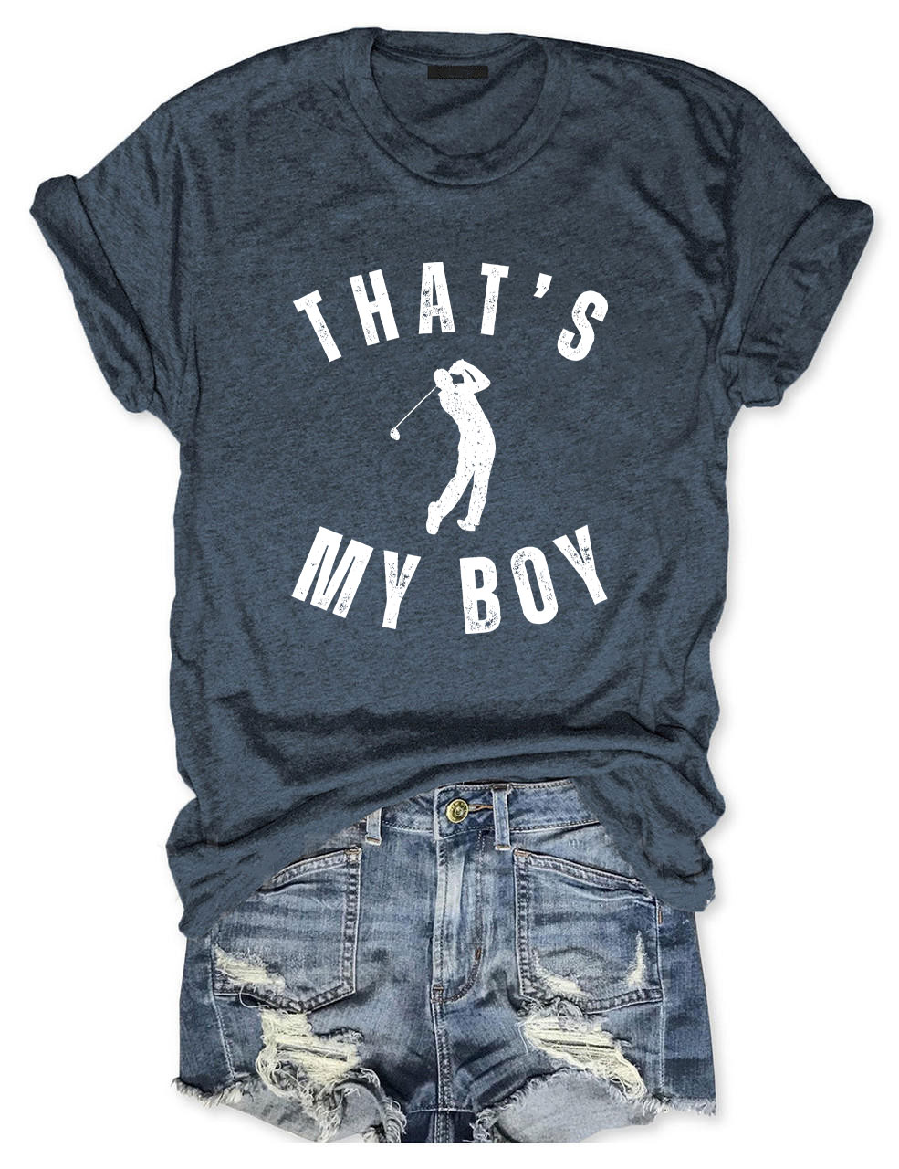 Custom That's My Boy Golf T-shirt