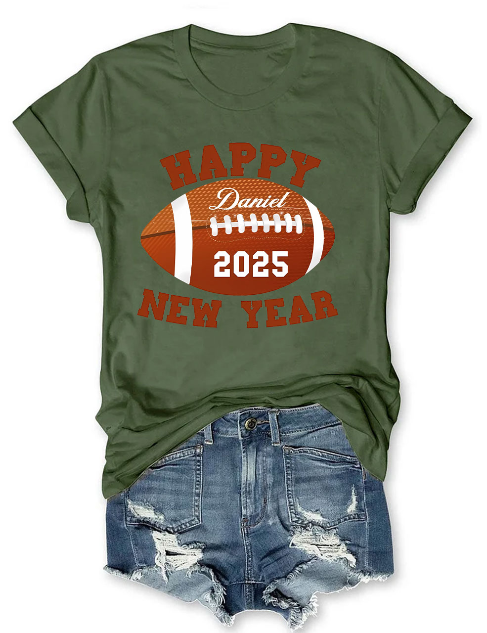 New Year Football T-shirt