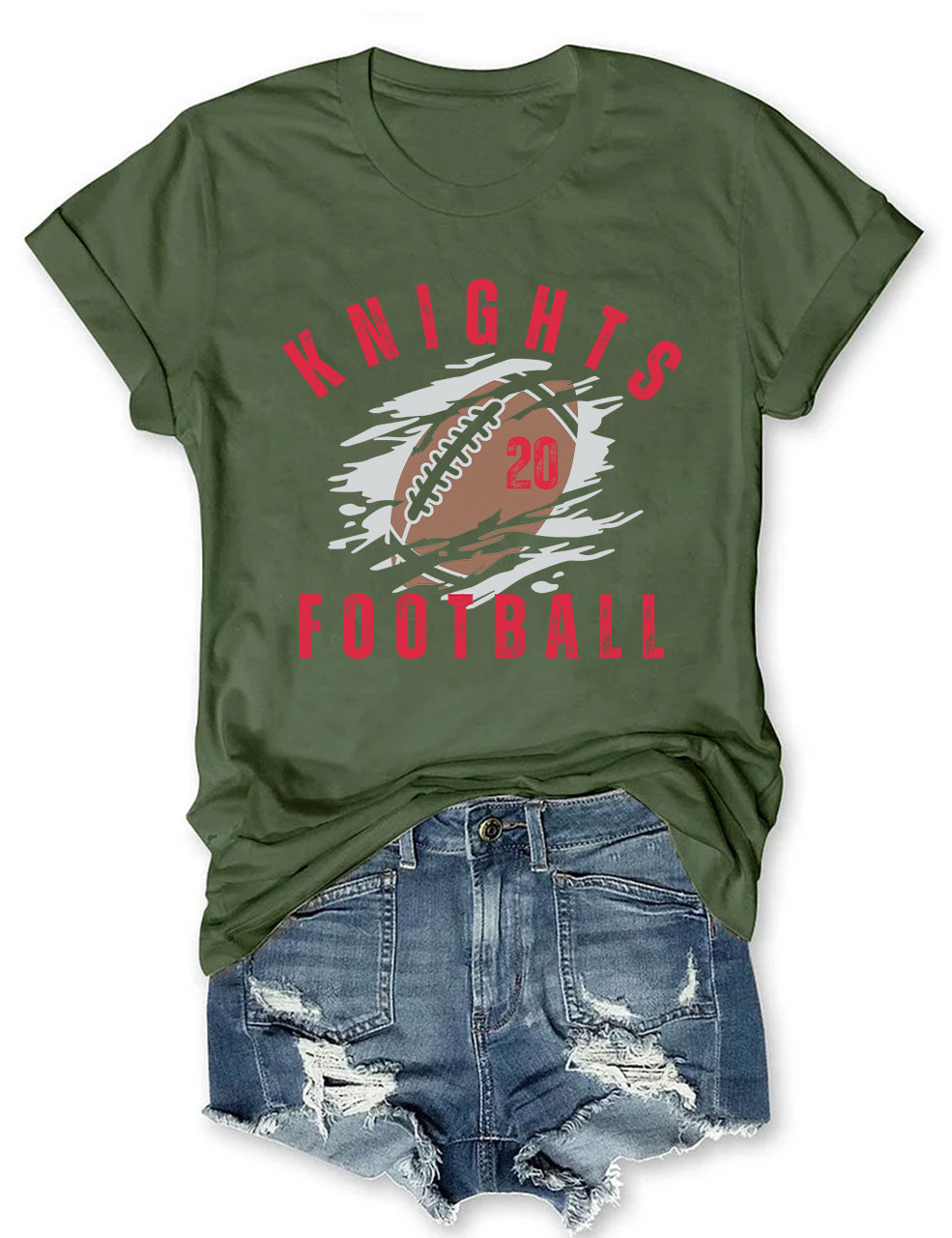 Custom Football T-shirt