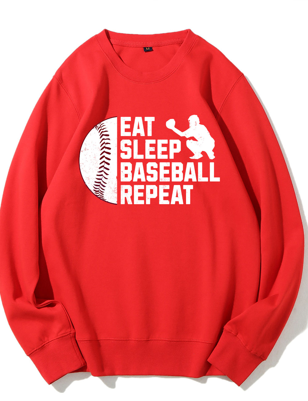 Eat Sleep Baseball Repeat Sweatshirt