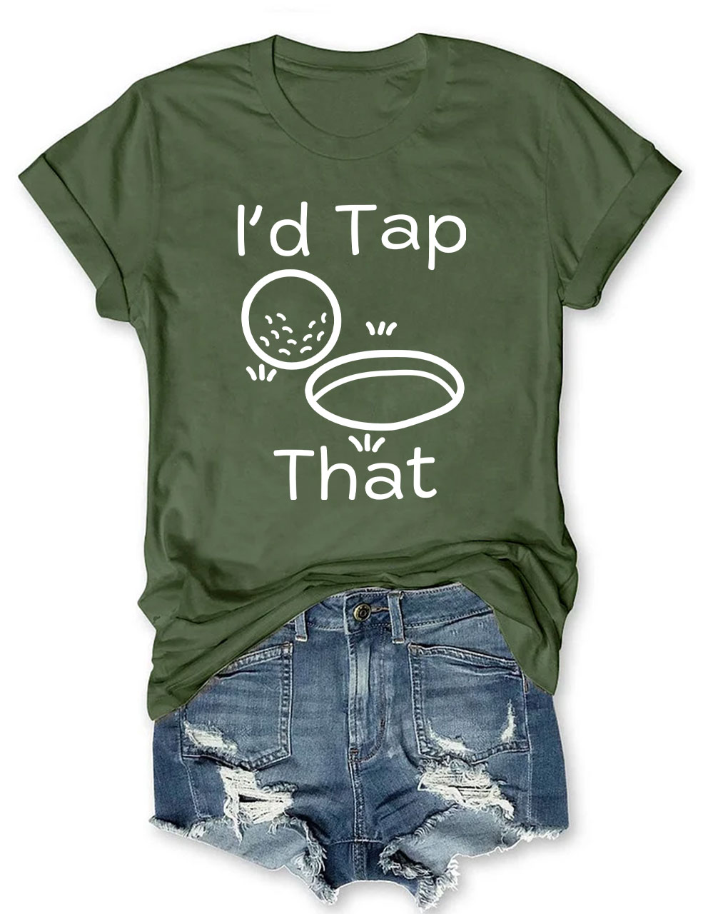 I'd Tap That Funny Golfing T-shirt