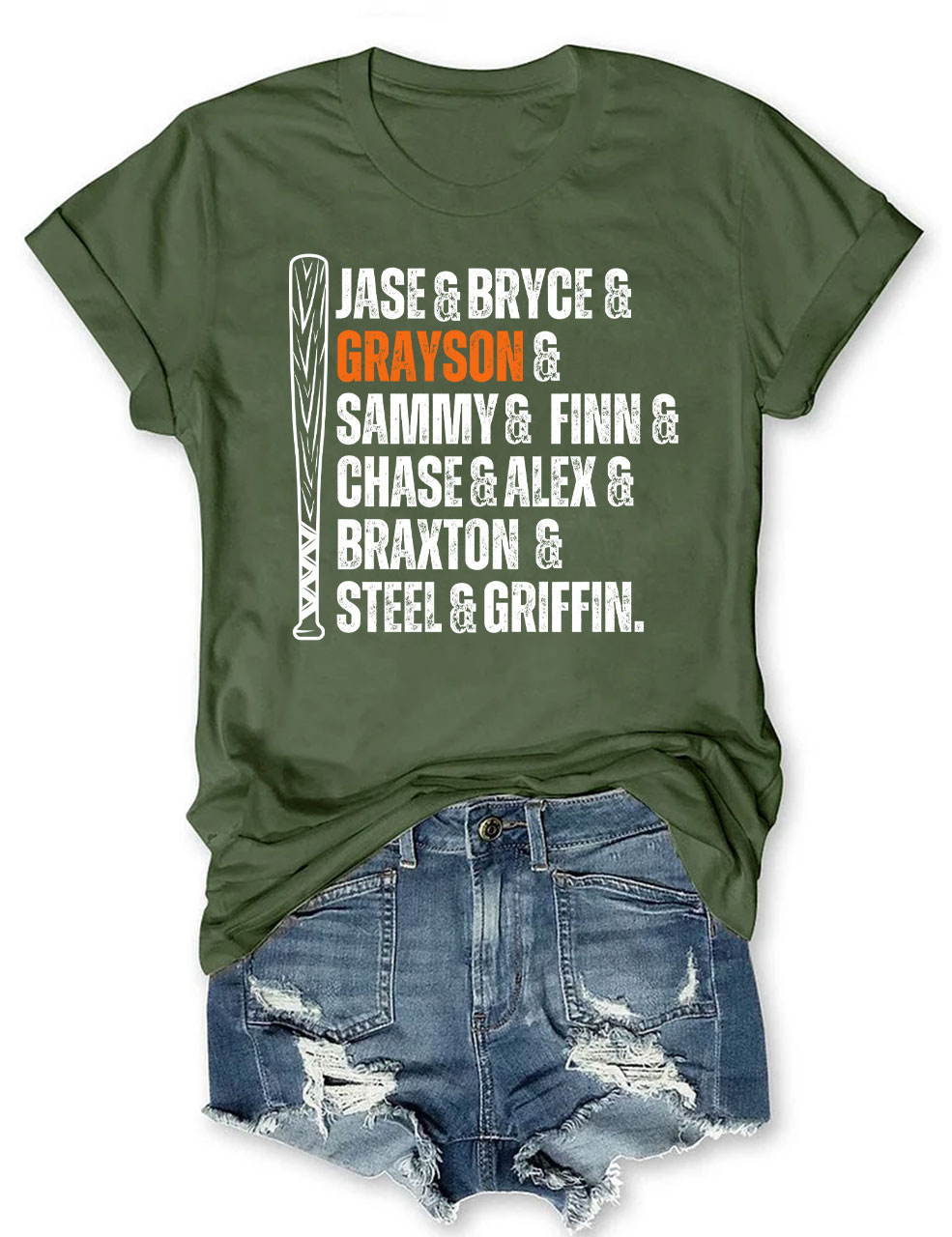 Custom Baseball Team Names  T-Shirt