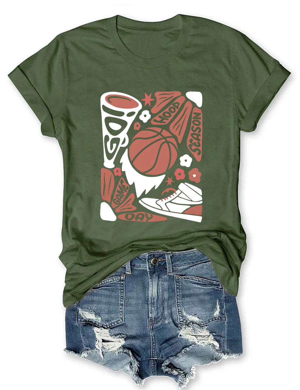Preppy Basketball T-shirt