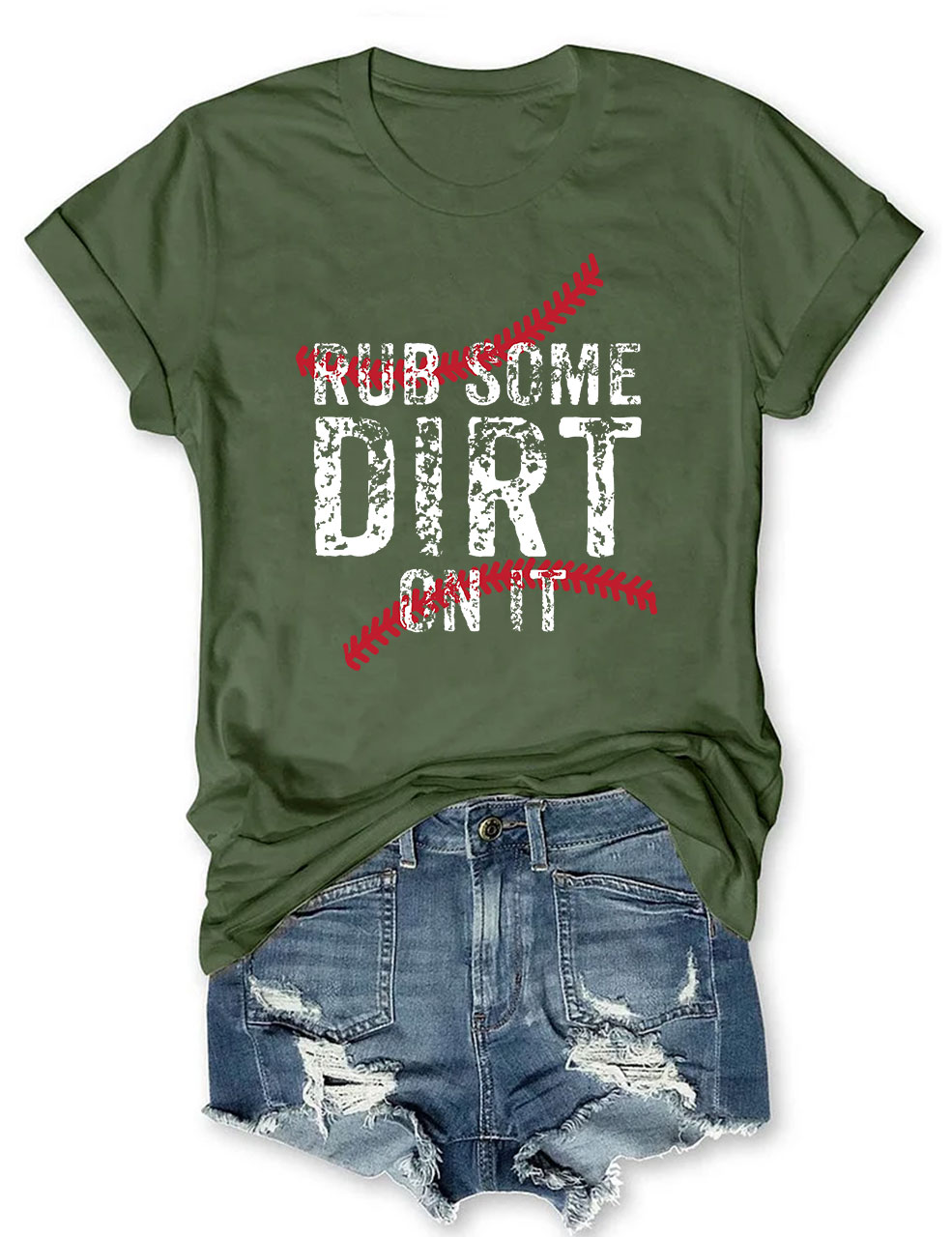 Rub Some Dirt On It Baseball  T-Shirt