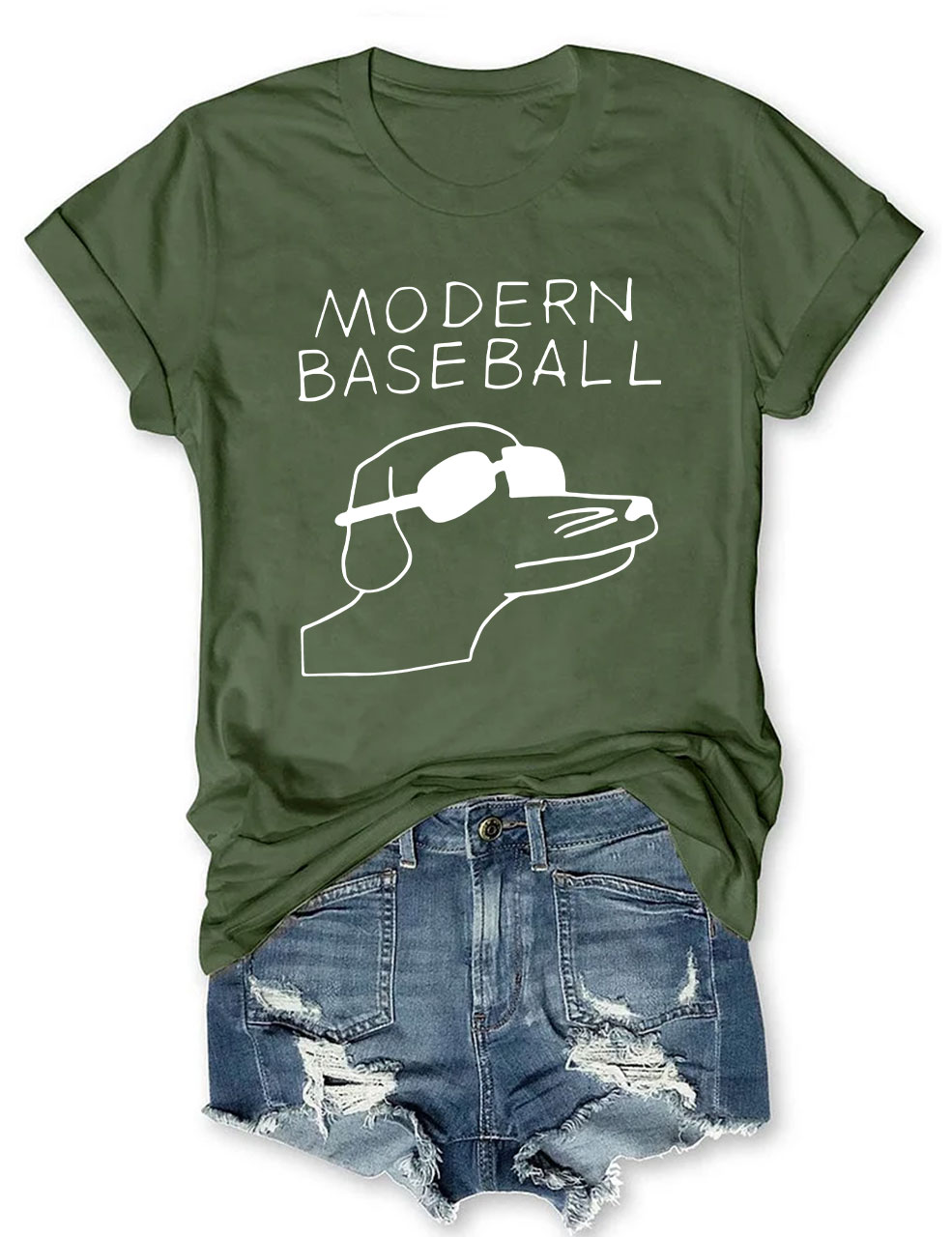 Coll Dog Funny Baseball T-Shirt