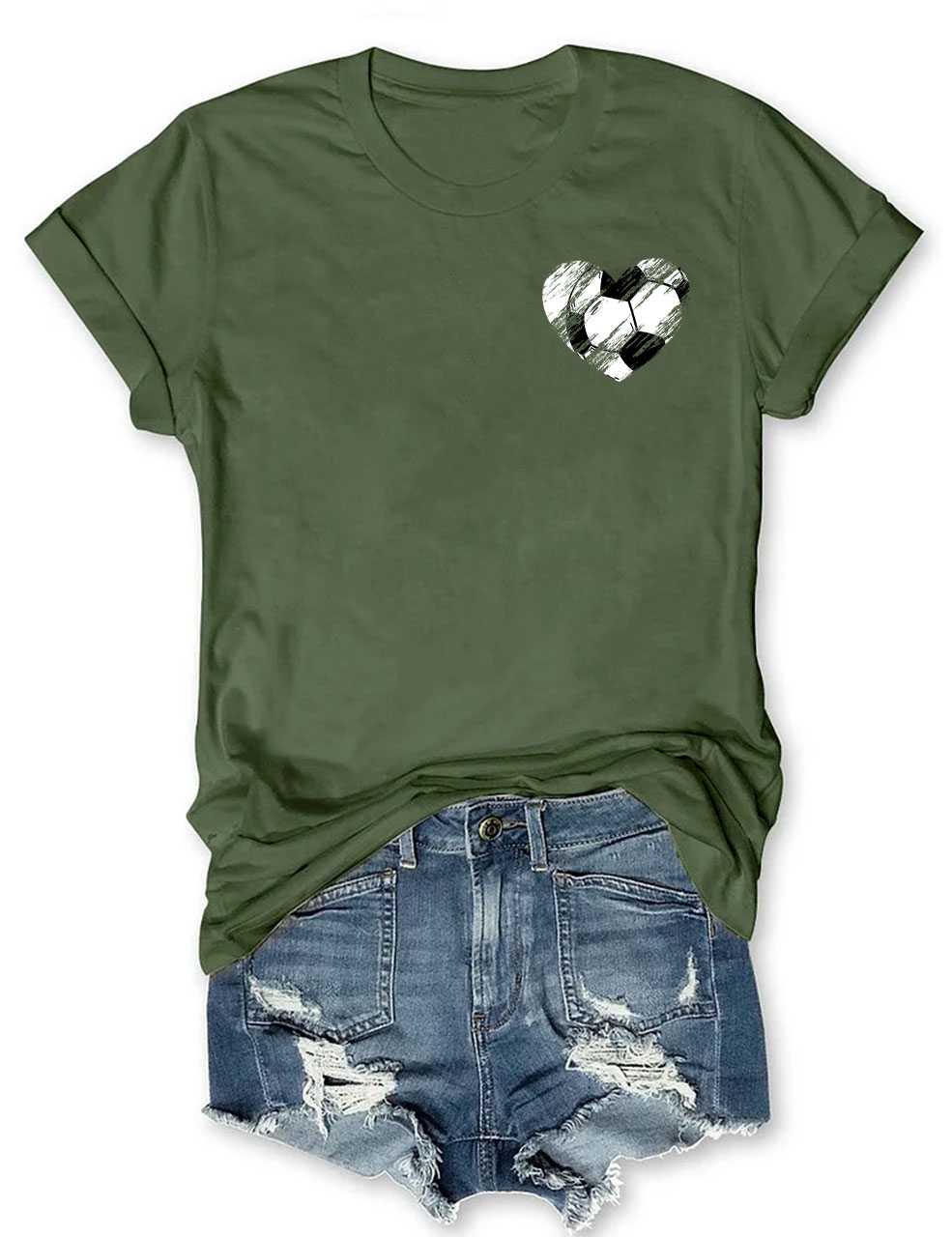 Soccer Heart Funny T-Shirt