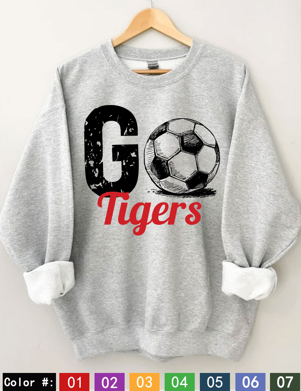 GO Football Team Custom Sweatshirt