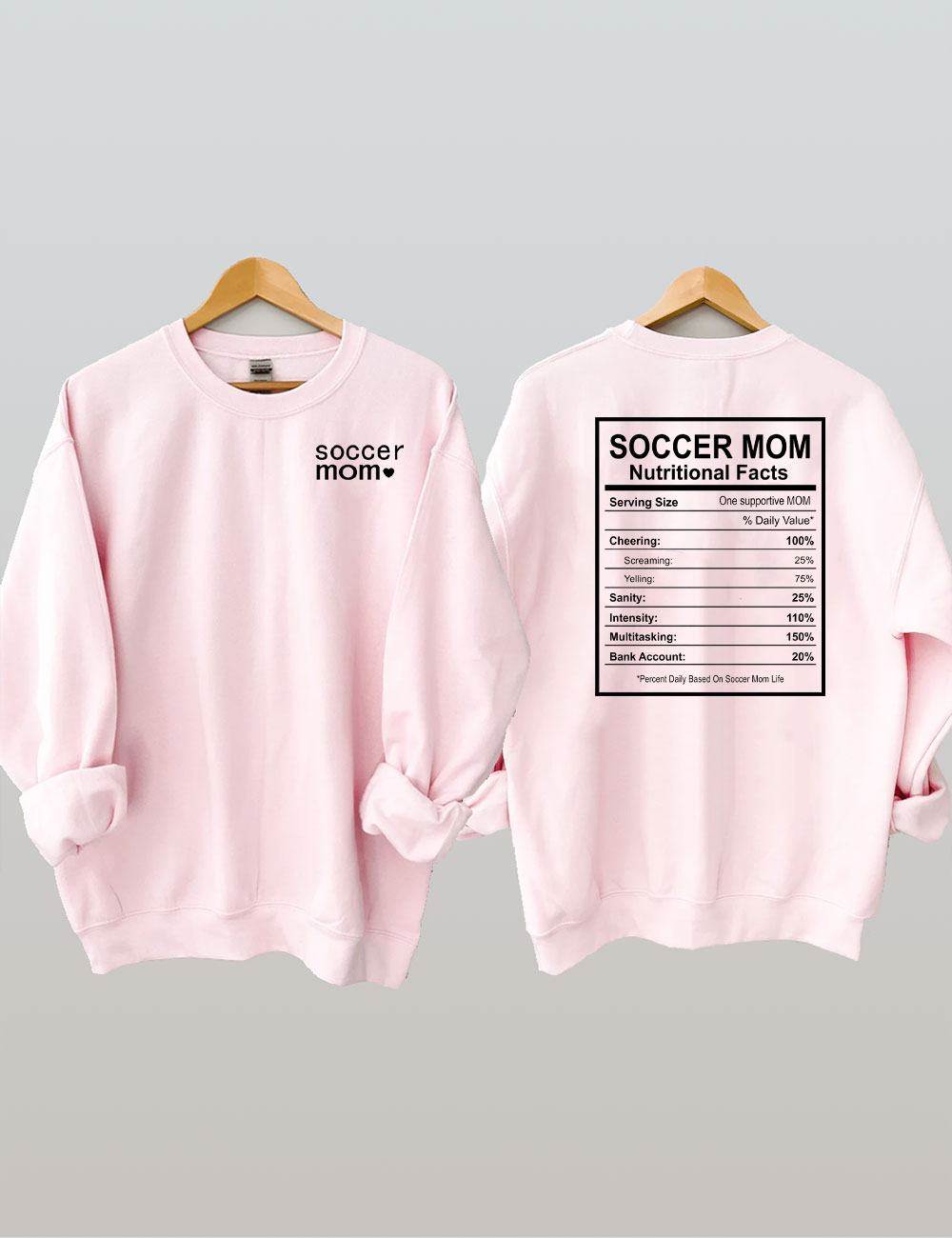 Funny Soccer Mom Facts Sweatshirt