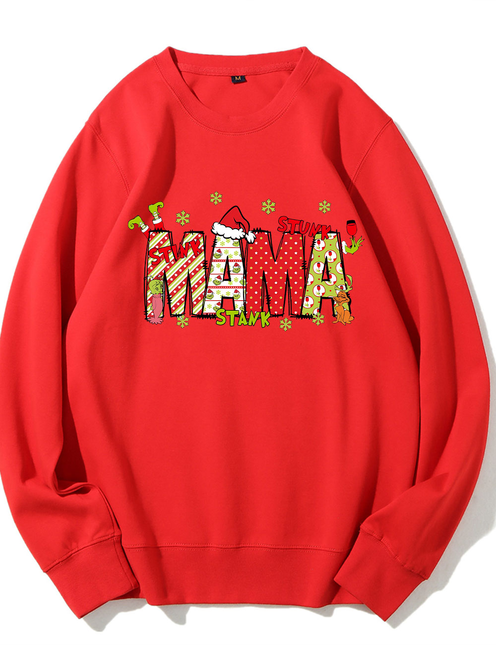 Custom Christmas Mama Kids Names Sweatshirt
