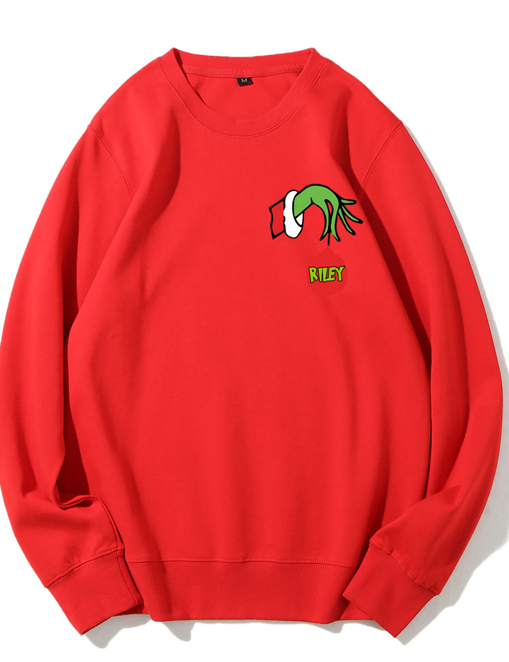 Custom Name Grinch Family Sweatshirt