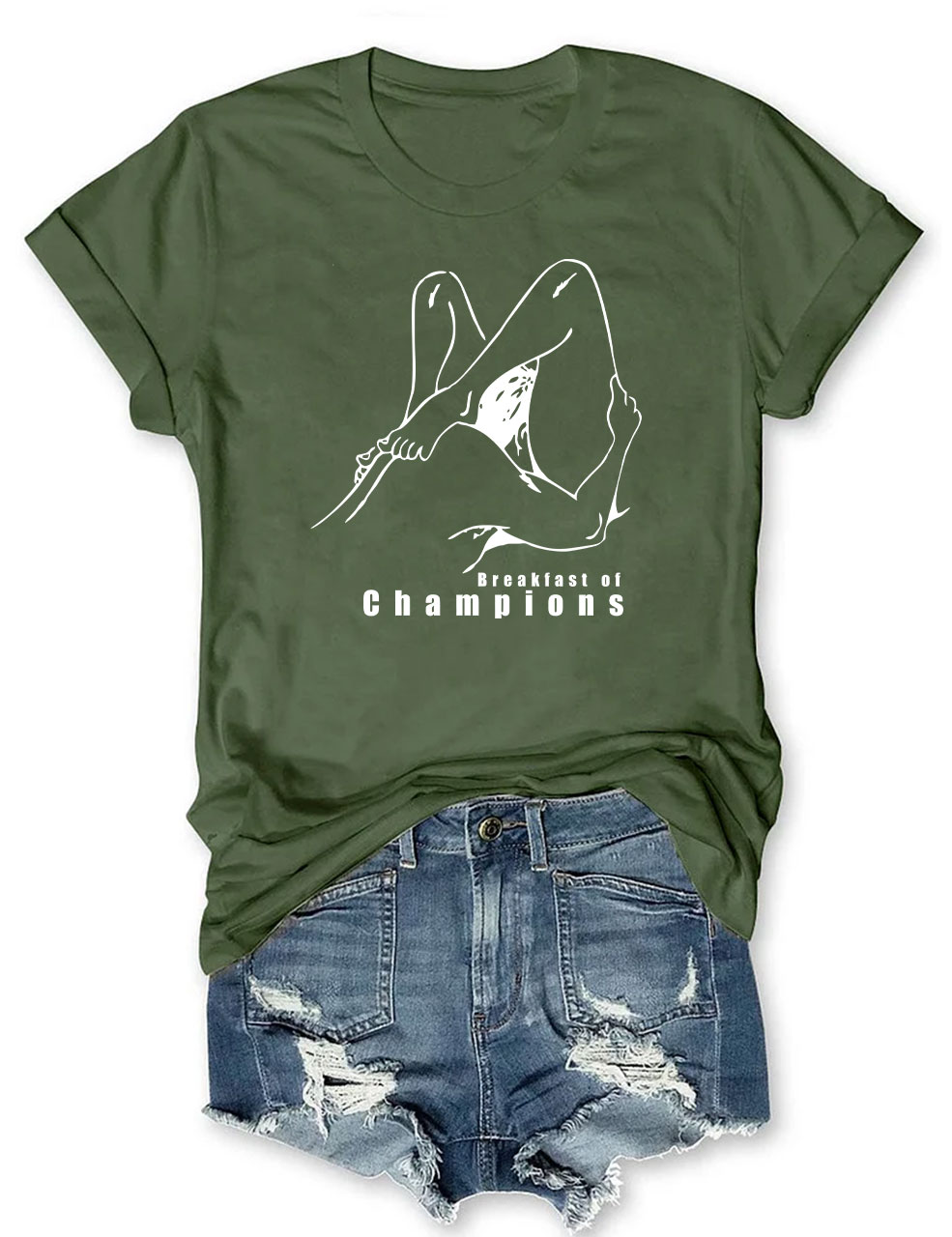 Breakfast of Champions S*x Funny T-Shirt