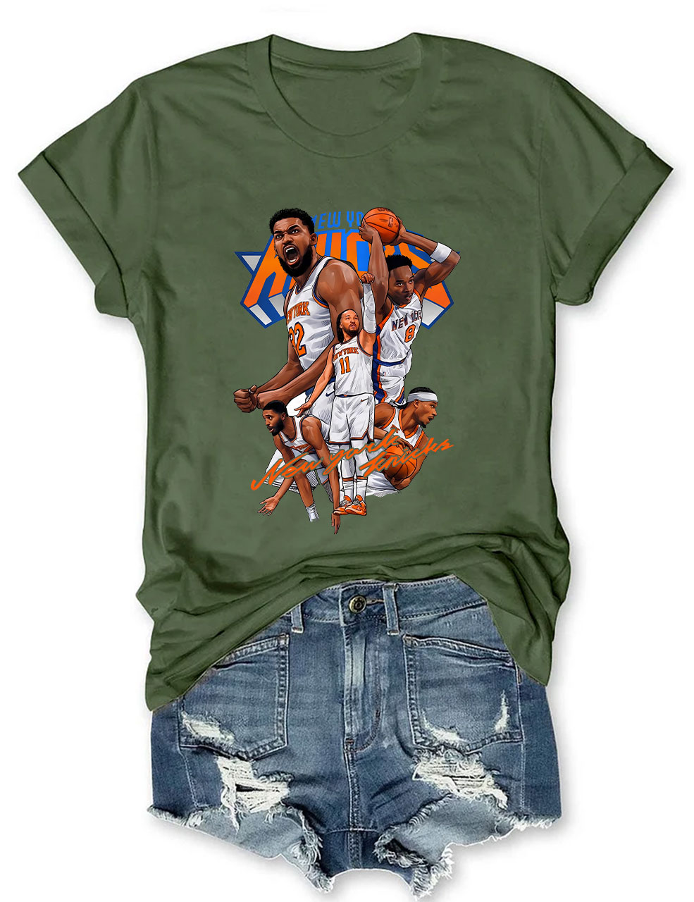 New York Funny Basketball T-shirt