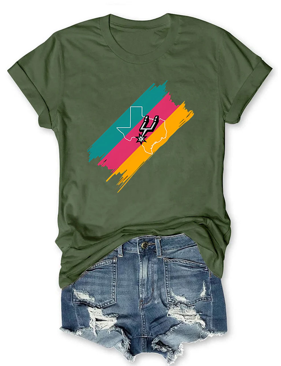 San Antonio Spurs Funny Basketball T-shirt