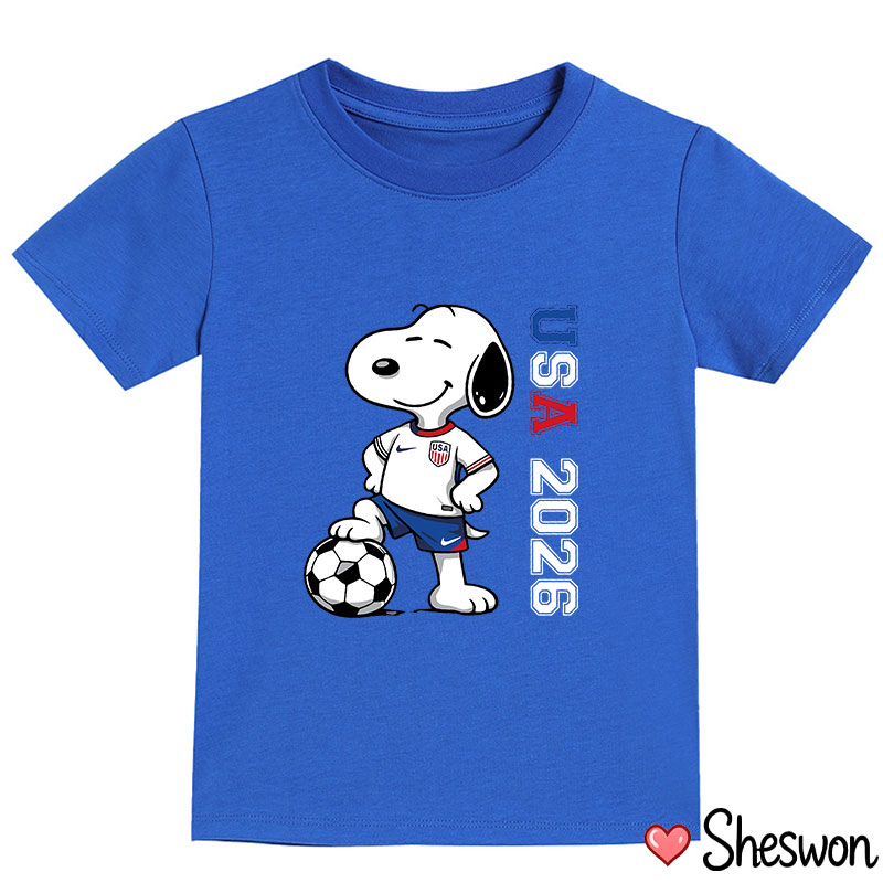 USA 2026 Football Winner Kids T-Shirt