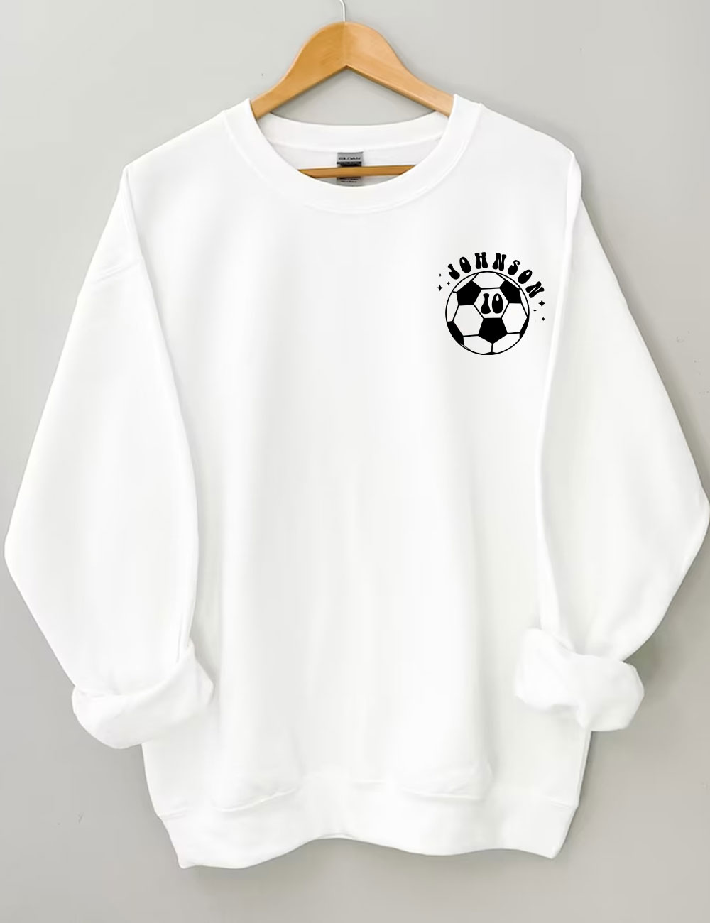 Custom In My Soccer Mom Ear Sweatshirt