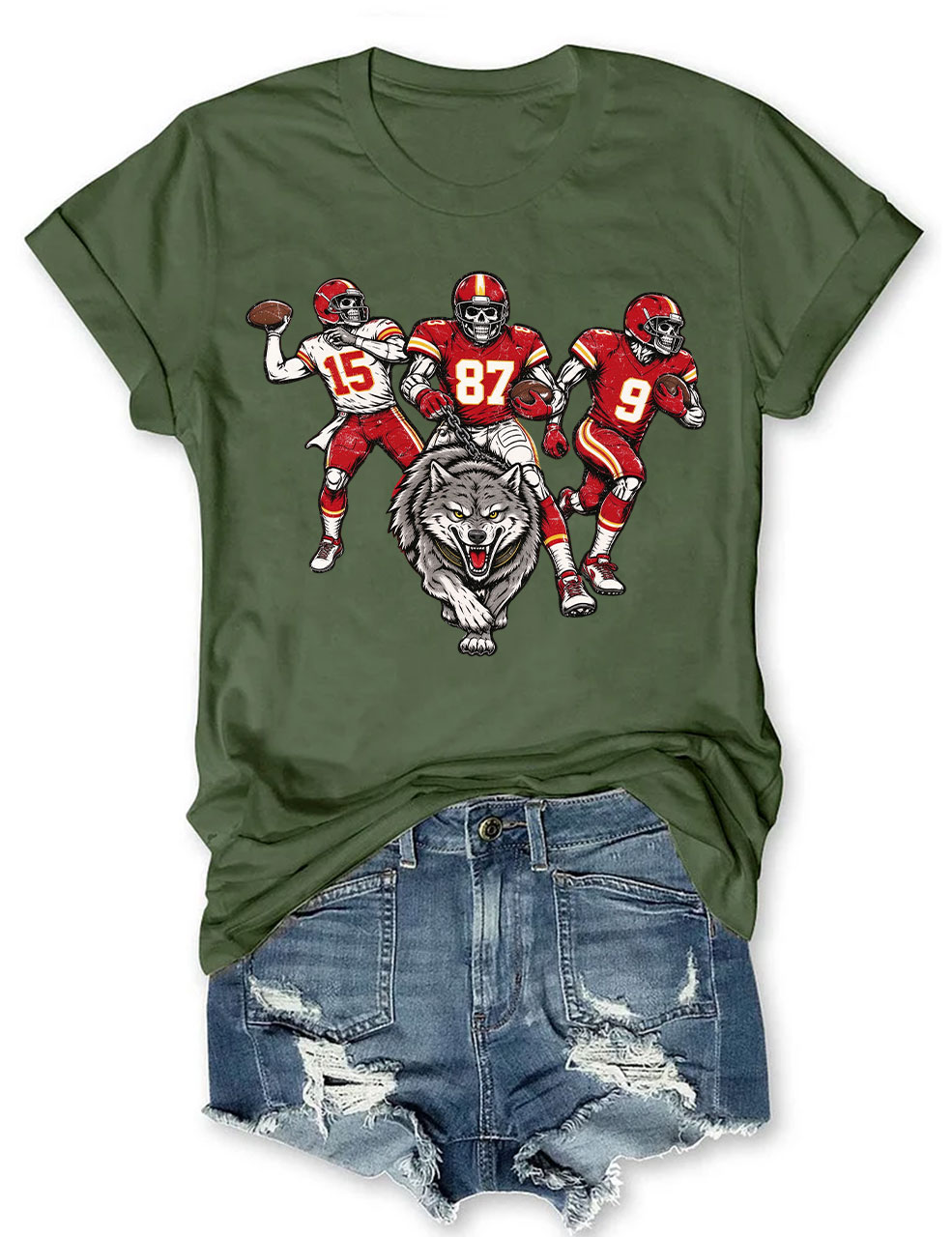 KC Kingdom Football T-Shirt