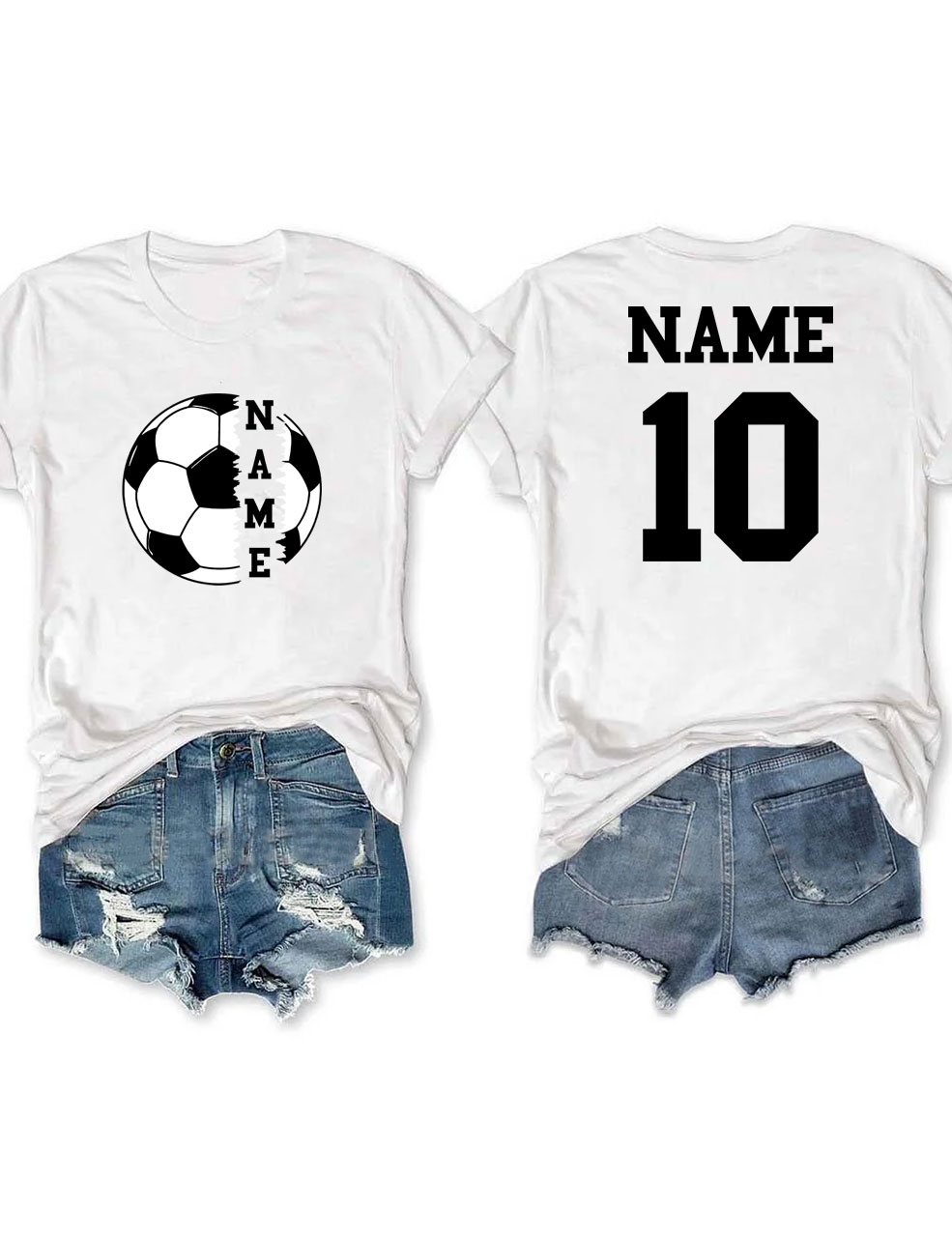 Custom Football T-shirt