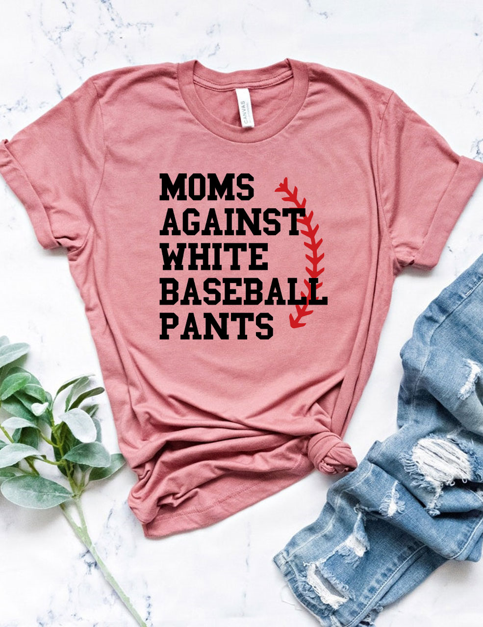 Funny Baseball Mom T-shirt