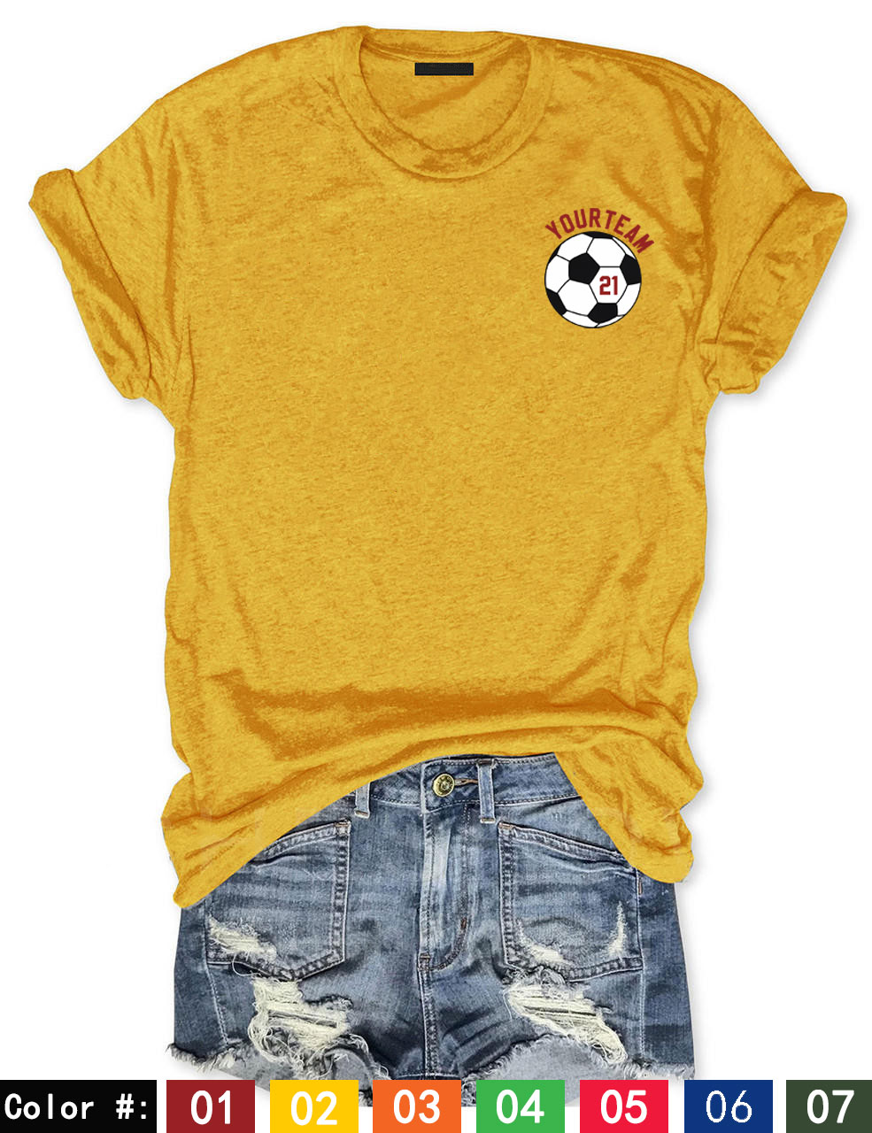 Custom Football T-shirt
