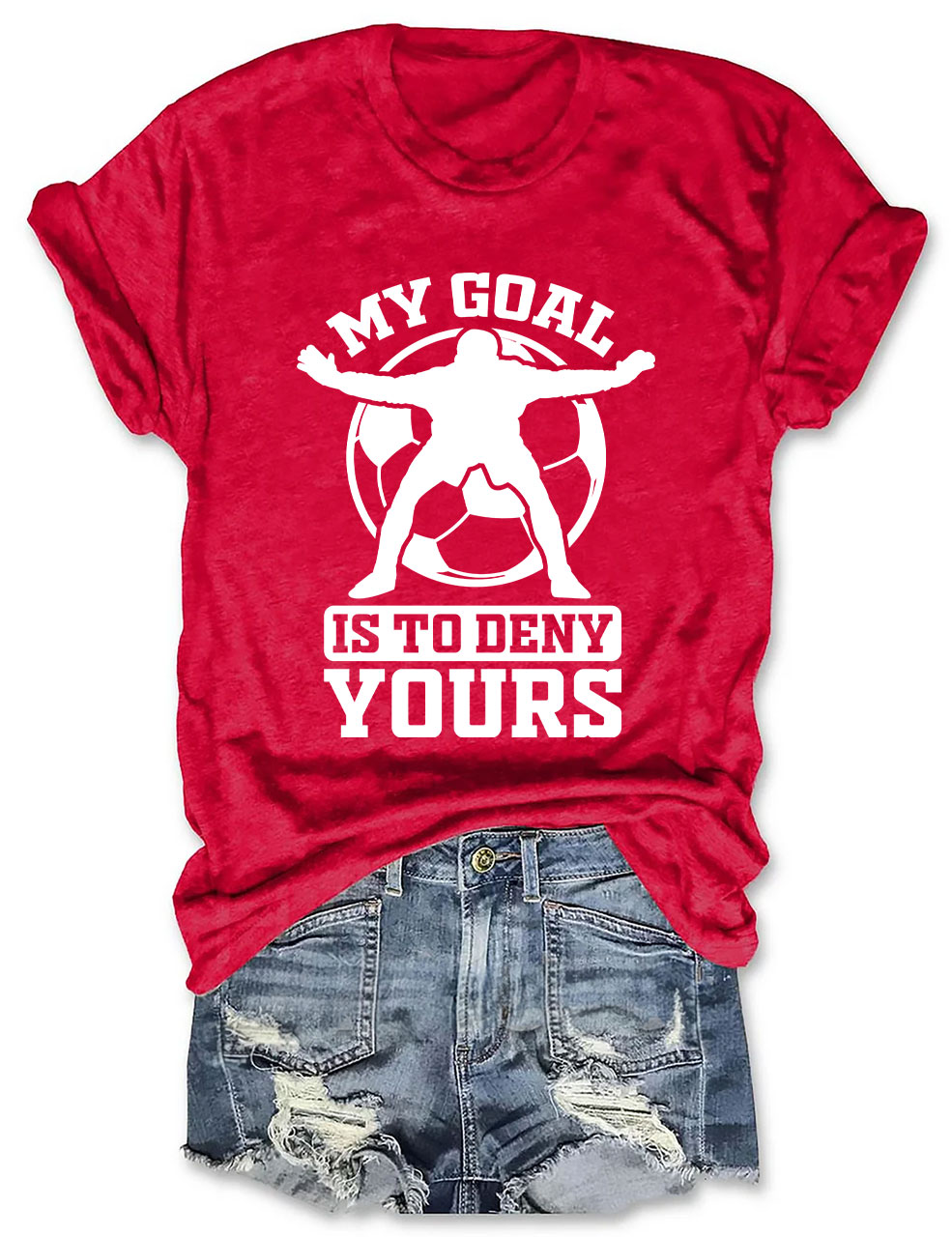 My goal is to deny yours T-shirt