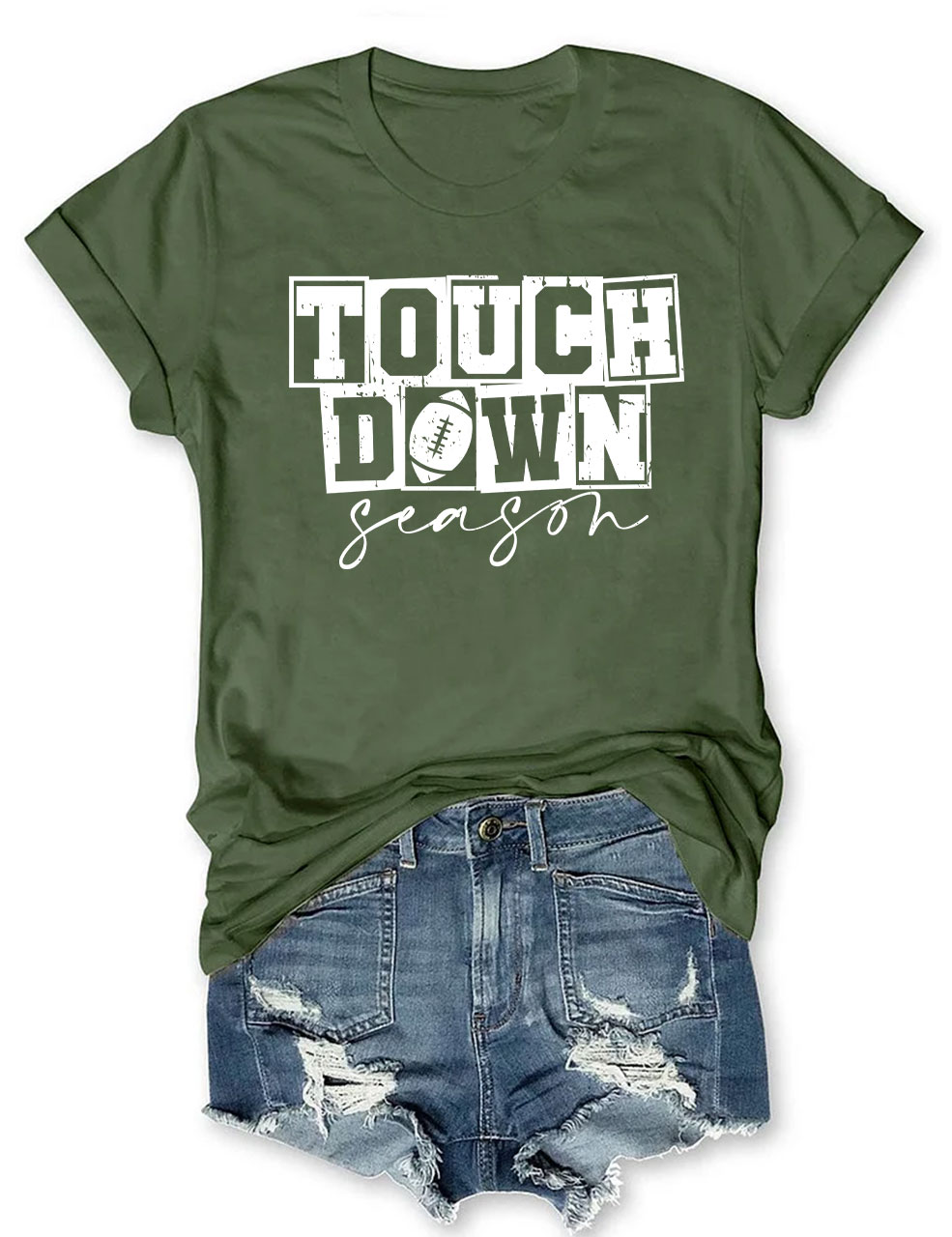 Touchdown Season Football T-Shirt