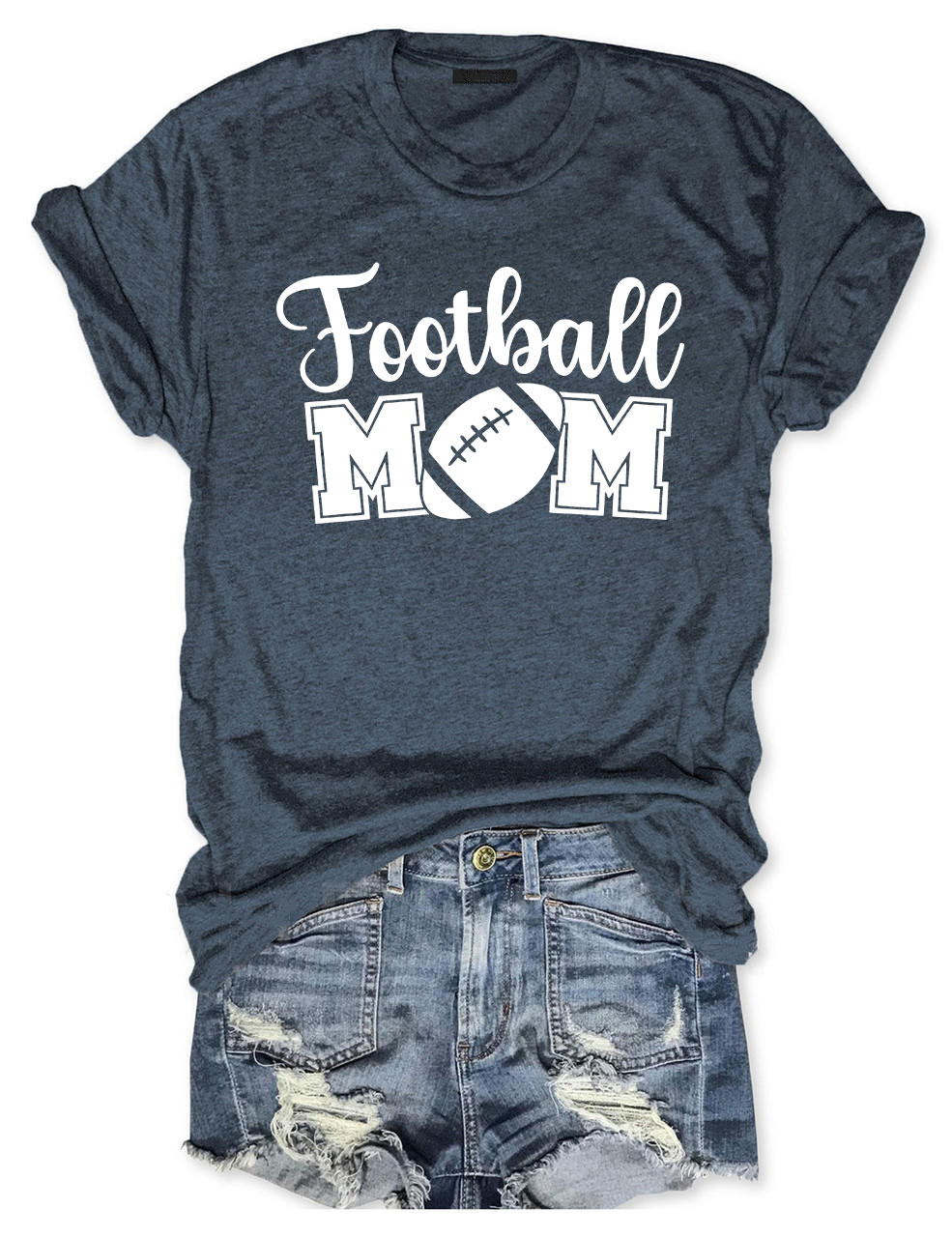 Football Mom Custom T-shirt