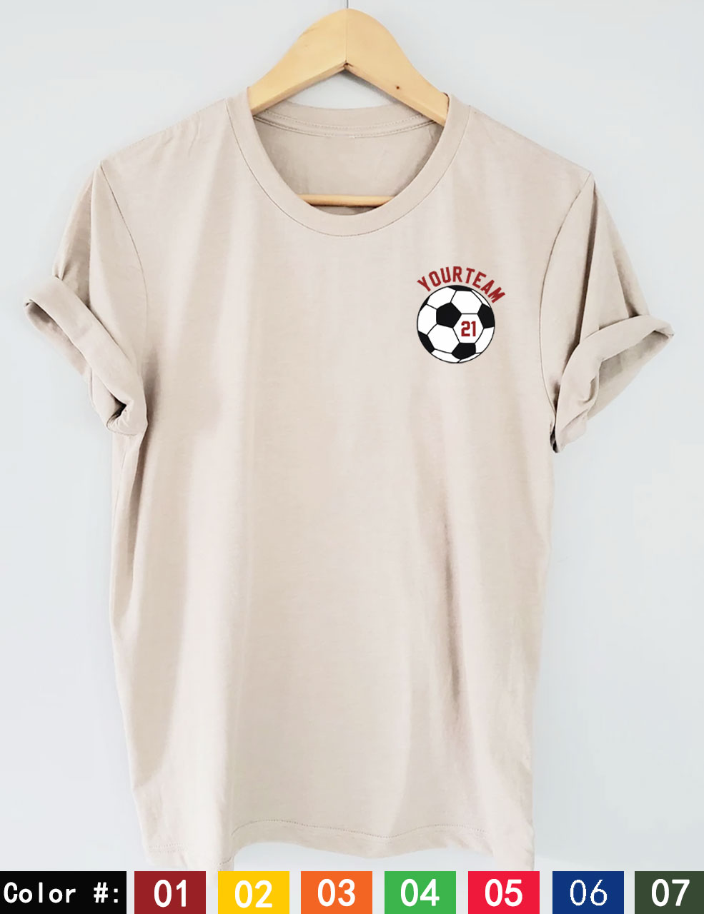 Custom Football T-shirt