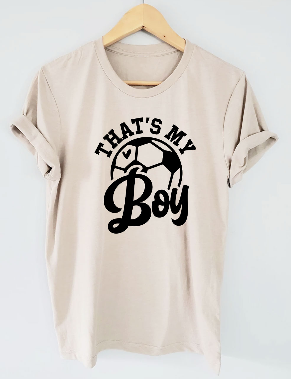 Custom That's My Boy Football T-shirt