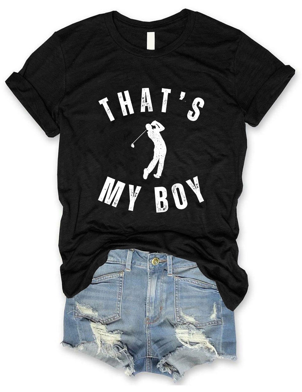 Custom That's My Boy Golf T-shirt