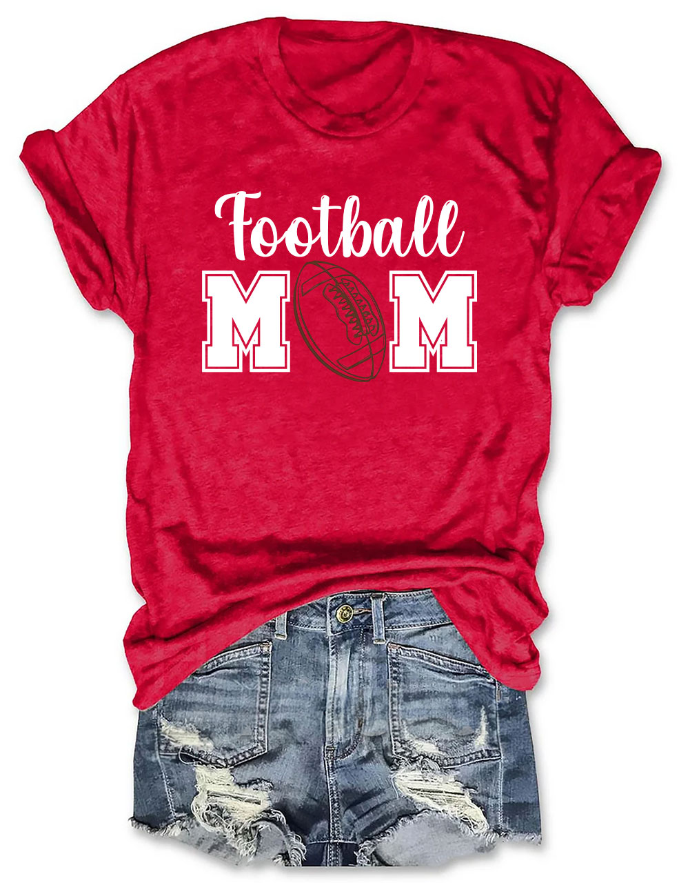 Custom Football Mom T-shirt