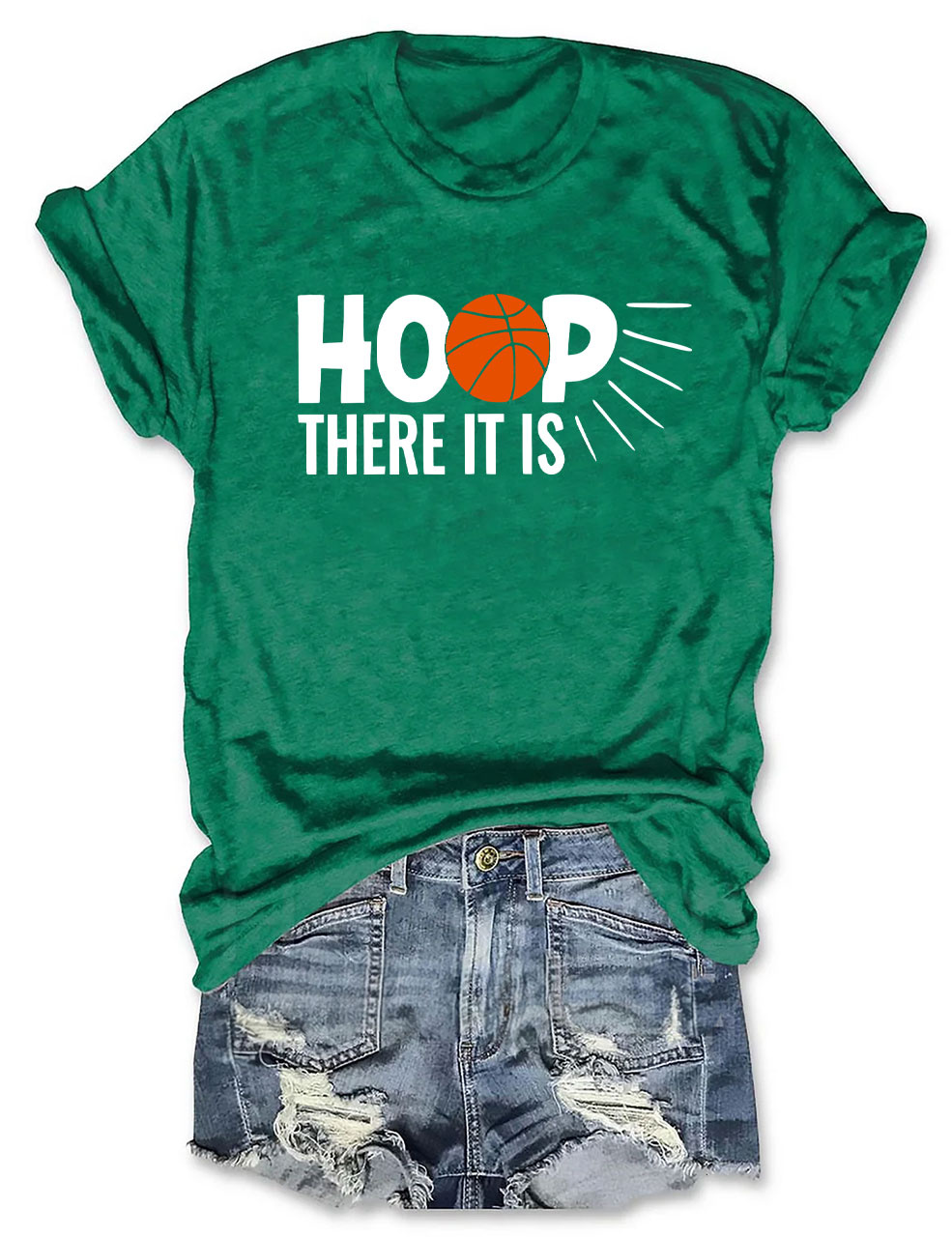 Hoop There It Is - Basketball T-shirt