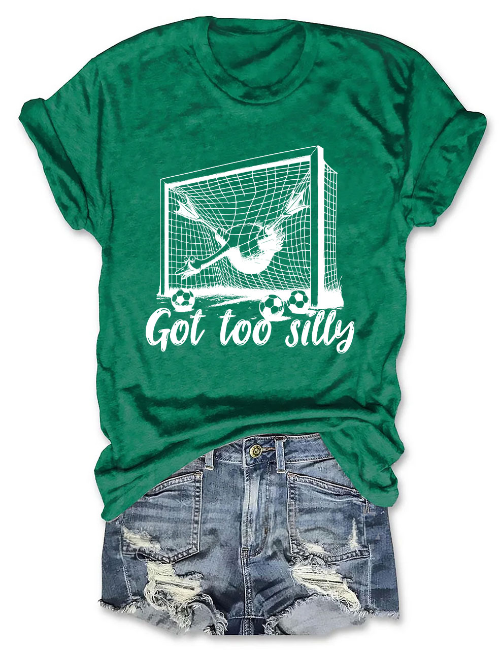 Got Too Silly Goose Funny Soccer T-shirt