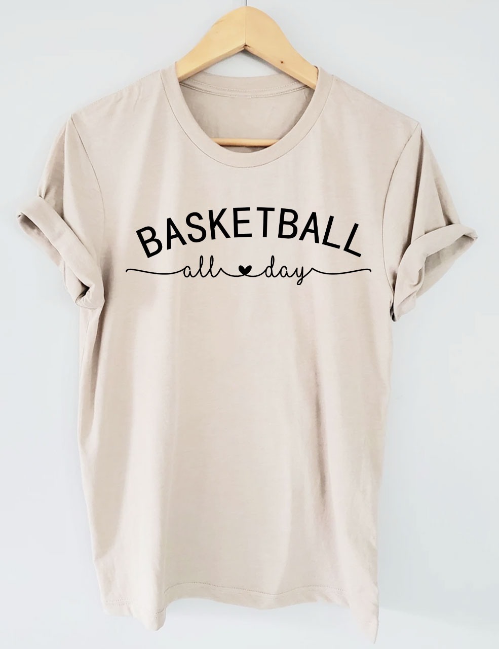 Basketball All Day Custom T-shirt