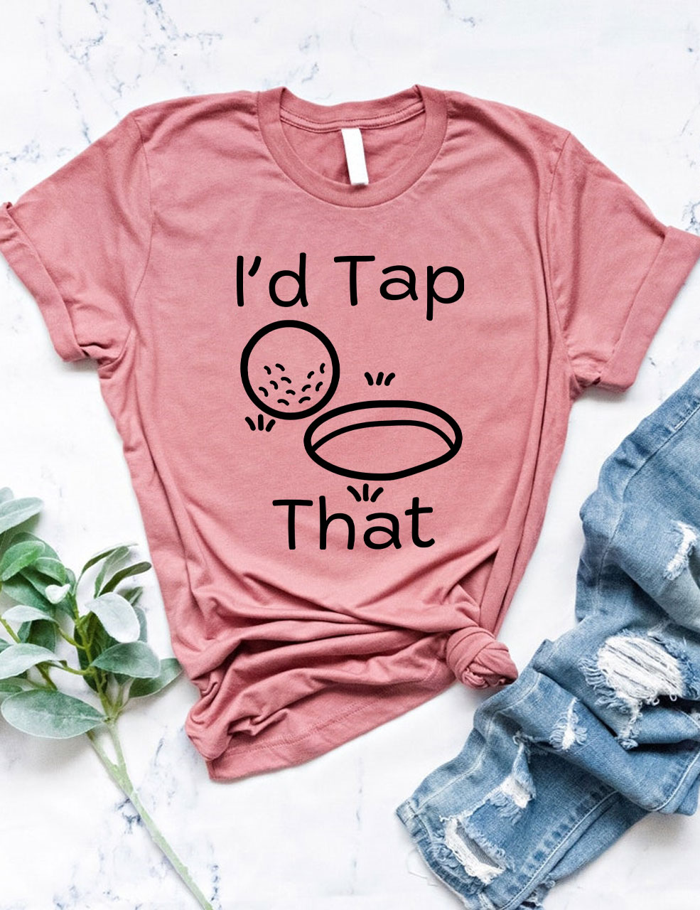I'd Tap That Funny Golfing T-shirt