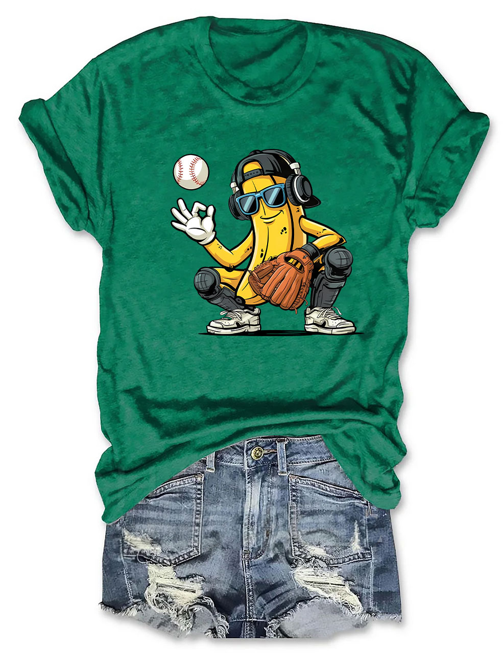 Funny Banana Baseball T-Shirt