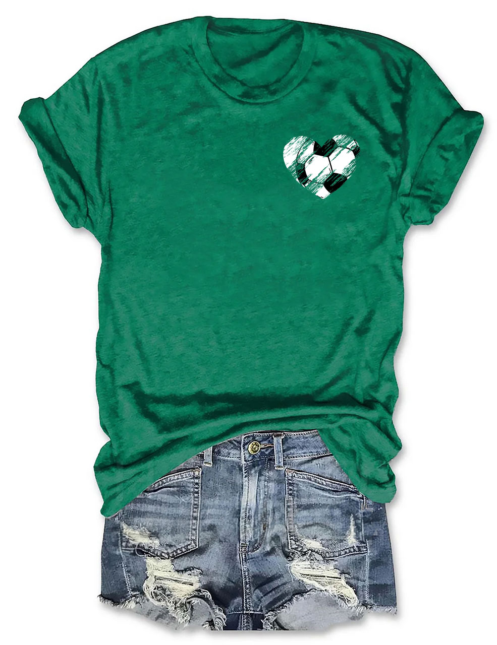 Soccer Heart Funny T-Shirt