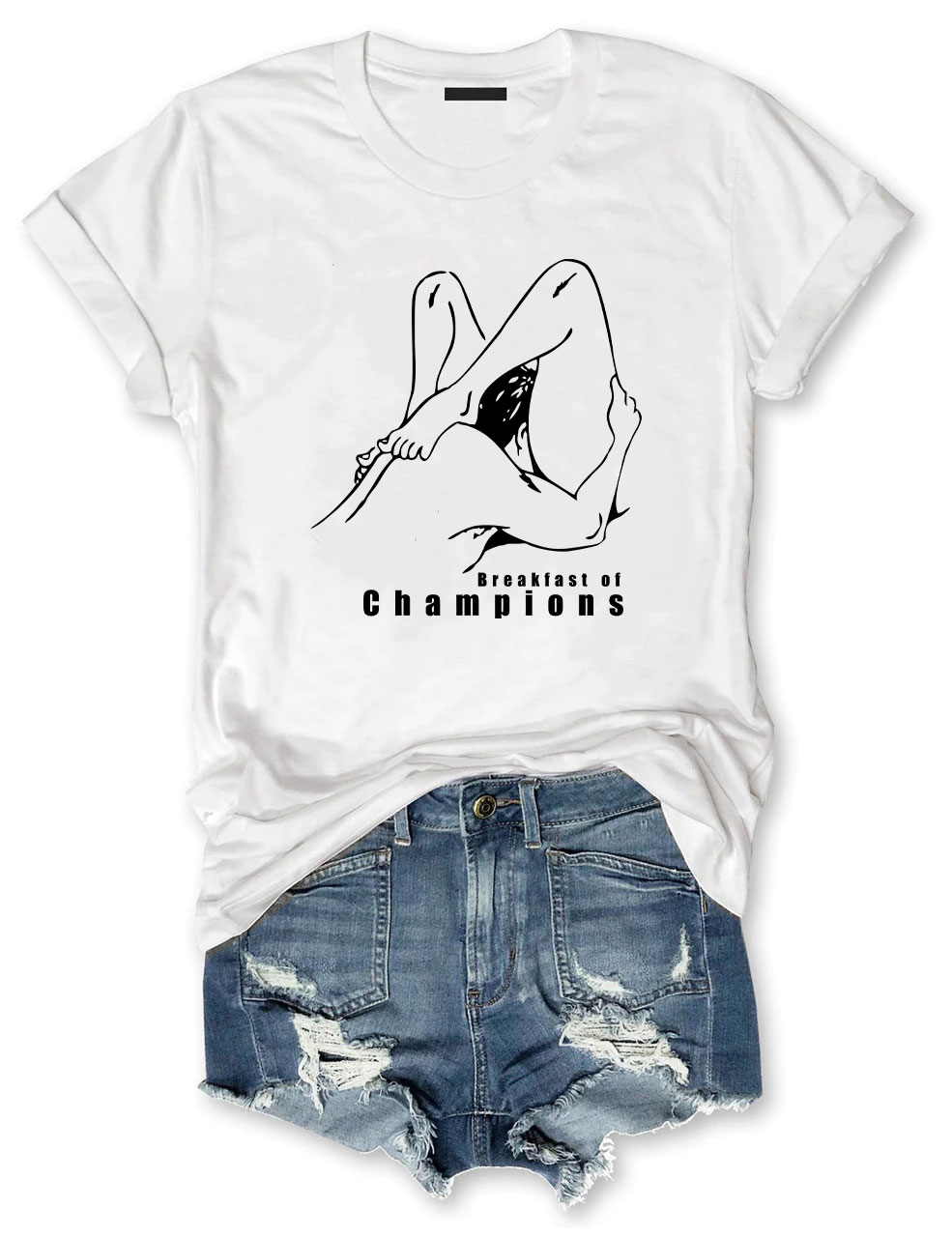 Breakfast of Champions S*x Funny T-Shirt